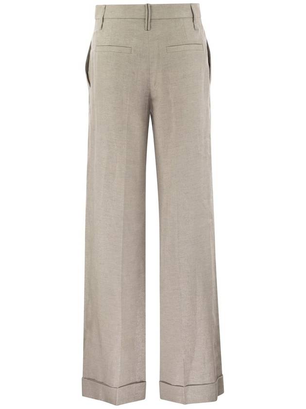 Straight Pants MH567P8492 C011 - BRUNELLO CUCINELLI - BALAAN 3