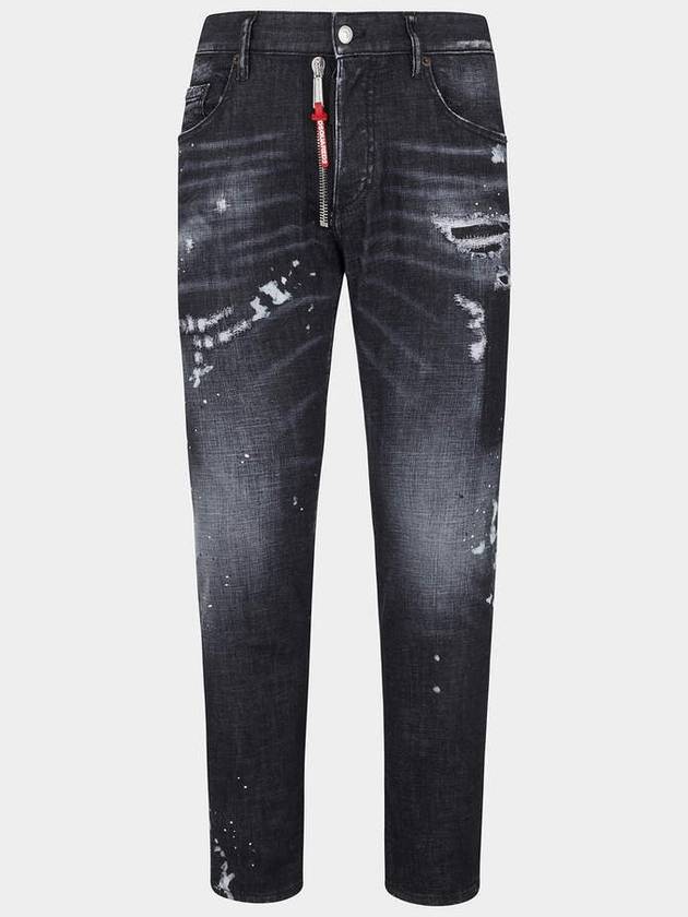 Pioner Wash Skater Jeans Black - DSQUARED2 - BALAAN 2