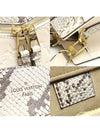 Women s Louis Vuitton N96237 Cream Beige Monogram Empreinte Python Sulley PM 2WAY gt bag Gangbuk used luxury goods - LOUIS VUITTON - BALAAN 7