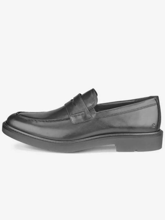 Metropole London Leather Loafers Black - ECCO - BALAAN 2