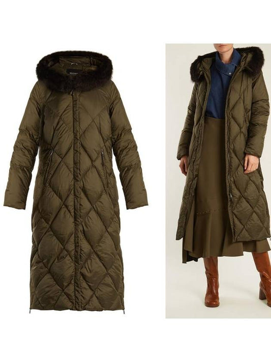 Gel quilted down coat long padding size 48 - MAX MARA - BALAAN 1