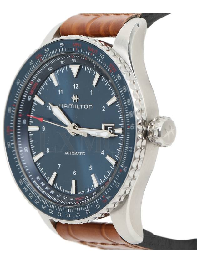 H76645540 Khaki Aviation Pilot Day Date Watch - HAMILTON - BALAAN 5