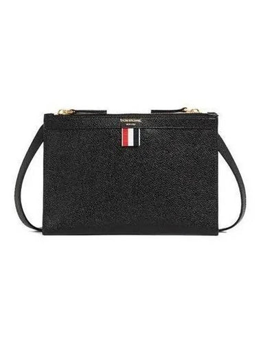 Women s Pebble Grain Small Crossbody Bag Black FAP380A 00198 - THOM BROWNE - BALAAN 1