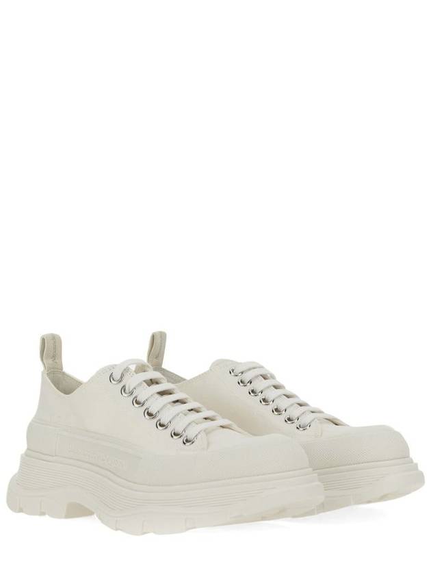 Tread Slick Low Top Sneakers White - ALEXANDER MCQUEEN - BALAAN 3