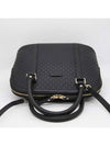 Micro GG Ssima Dome Tote Bag Black - GUCCI - BALAAN 6