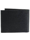 Gancini Half Wallet Black - SALVATORE FERRAGAMO - BALAAN 5