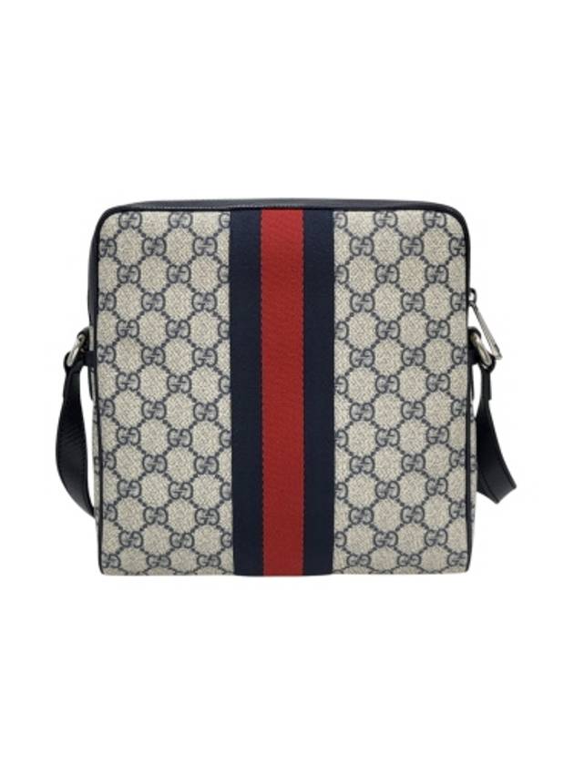 547926 GG Supreme Ophidia Navy Messenger Cross Bag - GUCCI - BALAAN 3