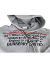 Location Cotton Hoodie Grey - BURBERRY - BALAAN 7