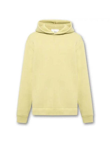 Label Hoodie Pale Green - ACNE STUDIOS - BALAAN 1