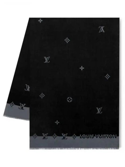 Graphic Dual Stall Muffler Black M79732 - LOUIS VUITTON - BALAAN 1