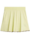 Women's Anja Skirt Lime Yellow - J.LINDEBERG - BALAAN 2