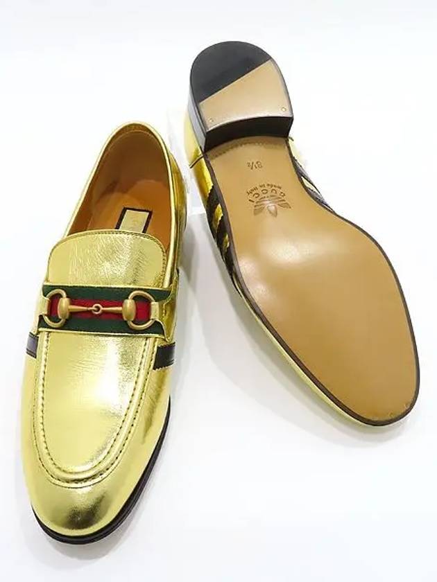 Smith Market Used Luxury Goods 702283 Loafers Men s Shoes - GUCCI - BALAAN 3