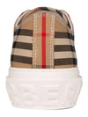 Vintage Check Cotton Sneakers Archive Beige - BURBERRY - BALAAN 4