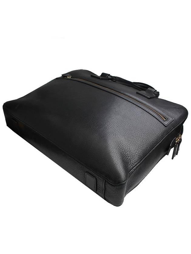 Black leather briefcase - DUNHILL - BALAAN 4