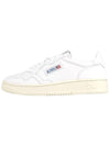 Medalist Goatskin Low Top Sneakers White - AUTRY - BALAAN 4