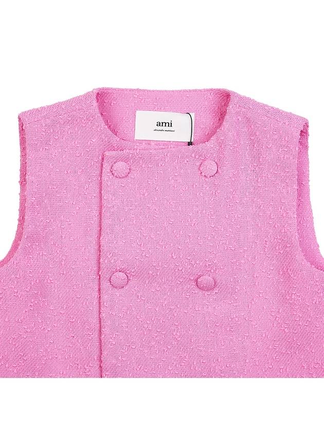 Blazer Sleeveless Pink - AMI - BALAAN 4