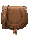 Marcie Saddle Small Grained Leather Cross Bag Tan - CHLOE - BALAAN 2