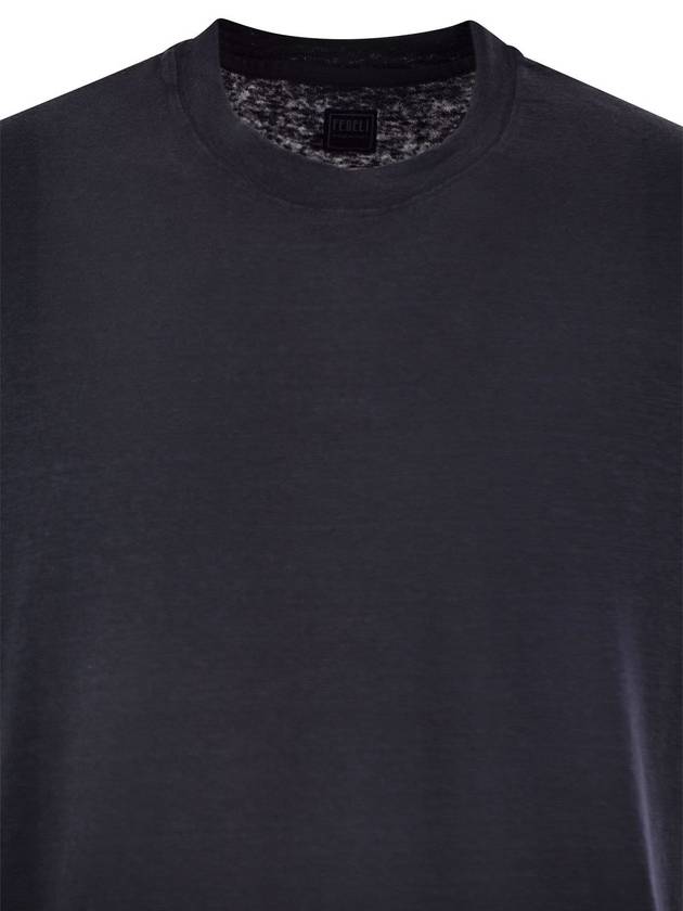 Linen flex T-shirt - FEDELI - BALAAN 4