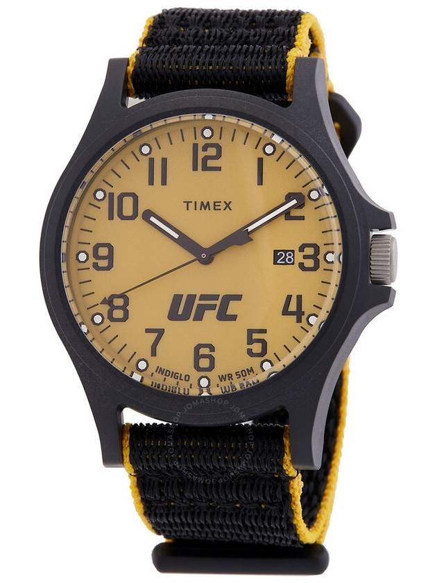 Timex UFC Apex Quartz Yellow Dial Men's Watch TW2V62200JT - TIMEX - BALAAN 1