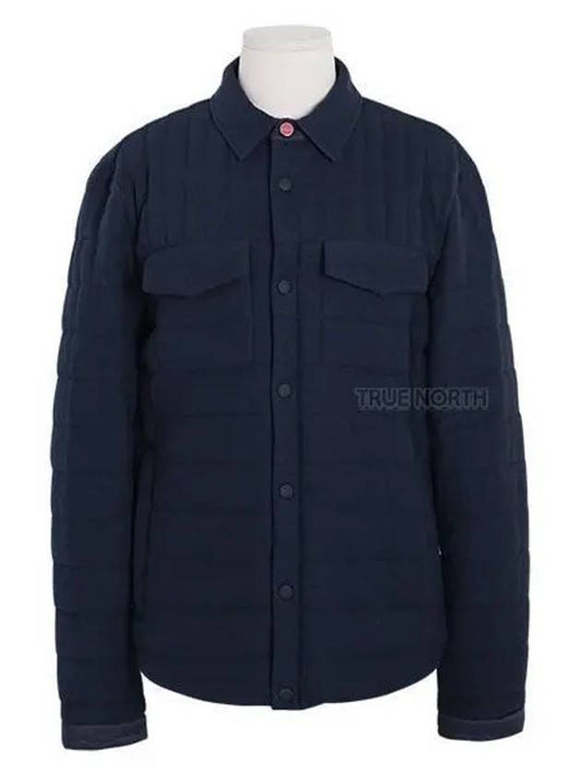 Men s UW1570 YC4035 02 Pocket Cotton Nylon Jacket Jumper Navy 1061433 - KITON - BALAAN 1