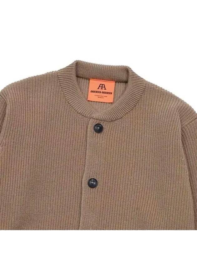 Skipper Wool Cardigan Camel - ANDERSEN-ANDERSEN - BALAAN 4