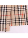 Vintage Check Wool Kilt pleated skirt Archive Beige - BURBERRY - BALAAN 6