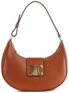 Ava Triomphe Smooth Calfskin Shoulder Bag Tan - CELINE - BALAAN 2