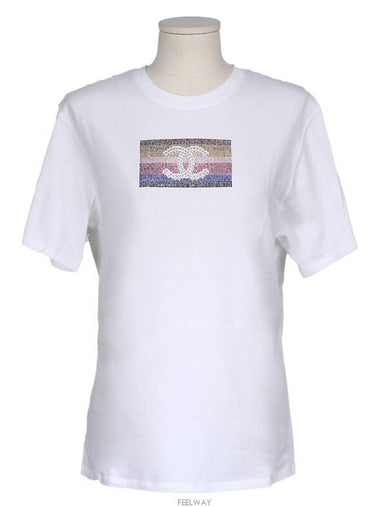 women short sleeve t shirt - CHANEL - BALAAN 1