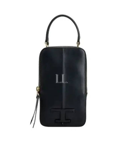 T Timeless Phone Cross Bag Black - TOD'S - BALAAN 2