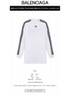 Oversized Long Sleeve T-Shirt White - BALENCIAGA - BALAAN 3