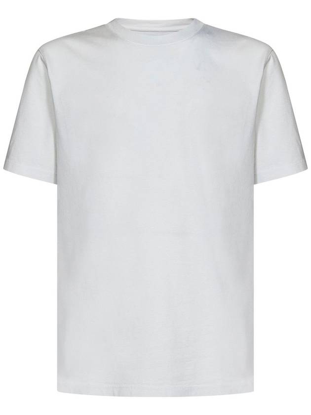 Organic Cotton Short Sleeve T-Shirt White - MAISON MARGIELA - BALAAN 2