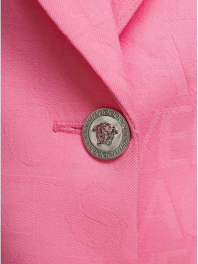 Suit Jacket 10090951A081981PN50 Pink - VERSACE - BALAAN 4