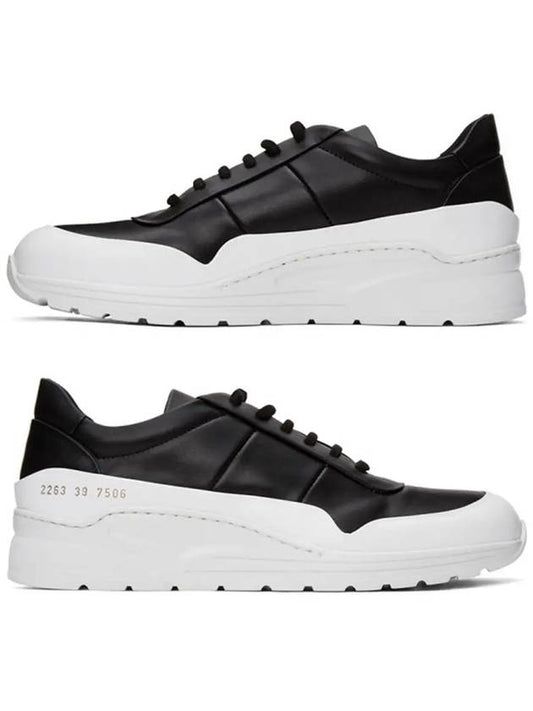 Cross Trainer Sneakers Black White 2263 7506 - COMMON PROJECTS - BALAAN 1
