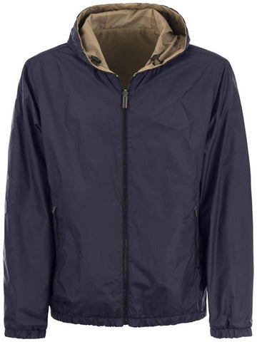 Reversible jacket with hood - PESERICO - BALAAN 1