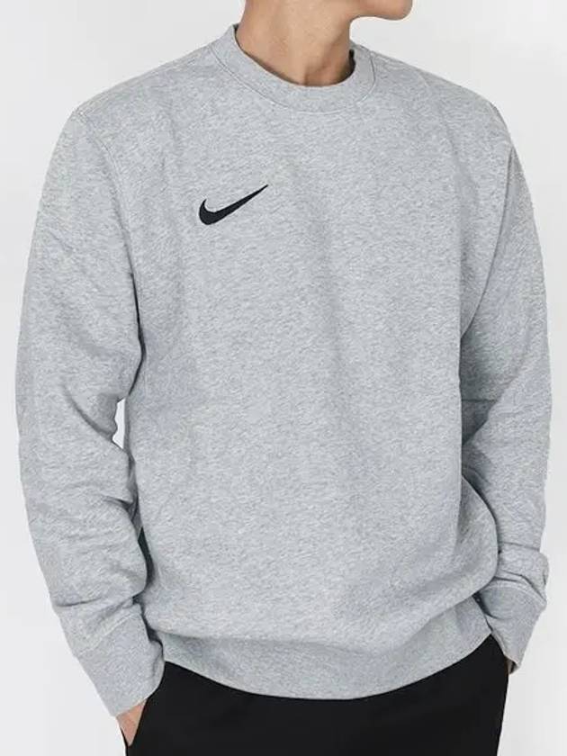 Park 20 Crew Fleece Sweatshirt Grey - NIKE - BALAAN 2