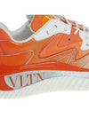 Wade Runner Low-Top Sneakers White Orange - VALENTINO - BALAAN 11