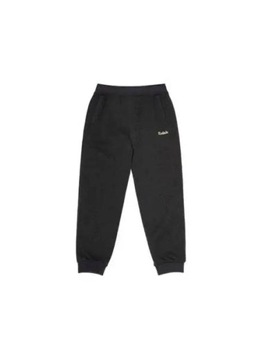 KODAK Apparel Brownie Semi Overfit Light Warm Brushed Jogger Pants CHARCOAL - KODO - BALAAN 1