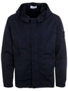 Wappen Patch Nylon Batavia Zip Up Jacket Navy - STONE ISLAND - BALAAN 3