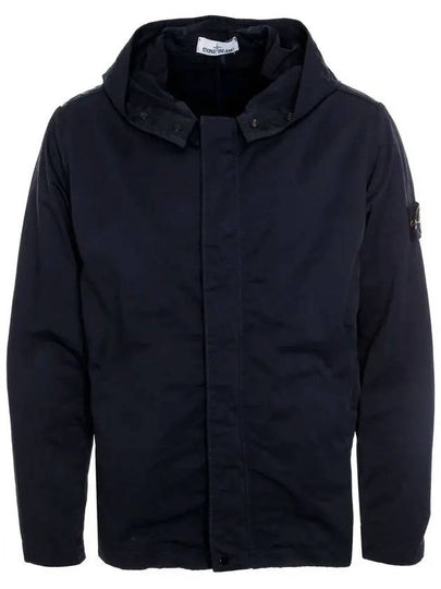 Wappen Patch Nylon Batavia Zip Up Jacket Navy - STONE ISLAND - BALAAN 2