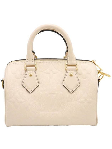 Women s Cross Bag Ivory Louis Vuitton M58954 Monogram Emprette Cream Speedy Bandouli re 20 - LOUIS VUITTON - BALAAN 1