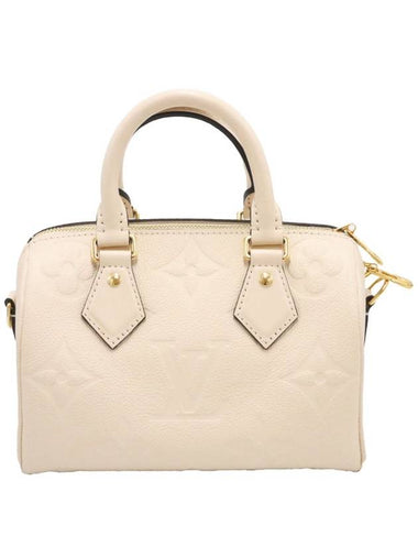 Women s Cross Bag Ivory Louis Vuitton M58954 Monogram Emprette Cream Speedy Bandouli re 20 - LOUIS VUITTON - BALAAN 1