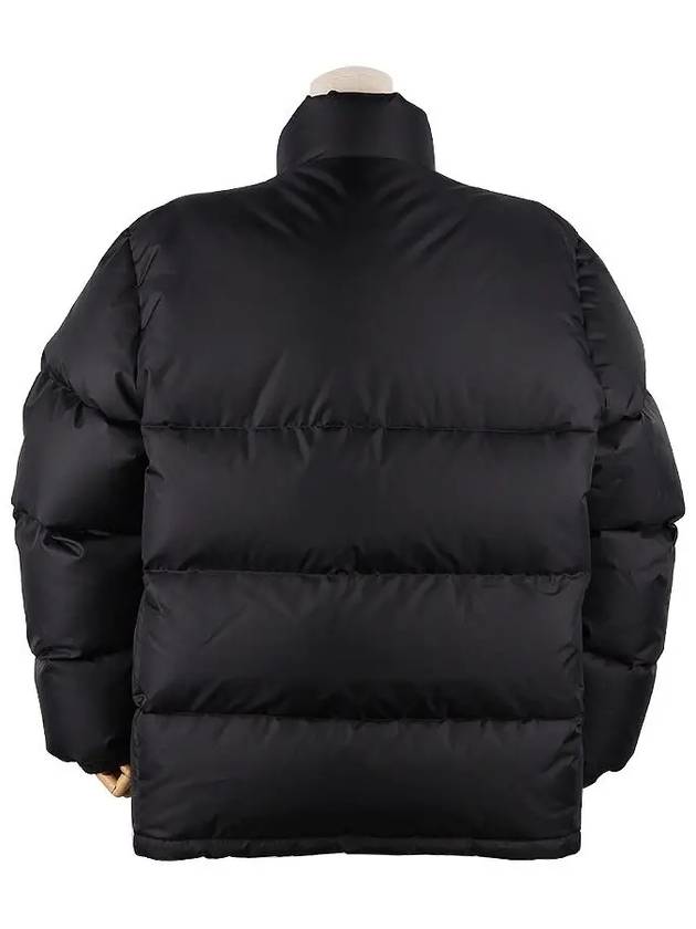 Technical Waterproof Down Jacket Black - GUCCI - BALAAN 4