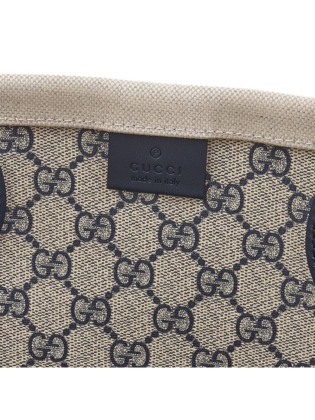 Print Medium Canvas Tote Bag Beige Black - GUCCI - BALAAN 11