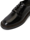 Lace-Up Leather Derby Black - TOD'S - BALAAN 8