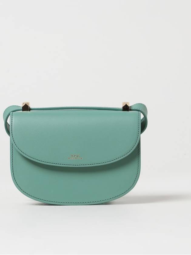 Women's Geneva Mini Cross Bag Jade Green - A.P.C. - BALAAN 4