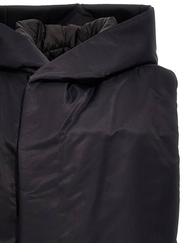 23 fw Black Padded Long Vest Down Jacket RR02C7921BR09 B0480941272 - RICK OWENS - BALAAN 4