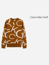 Men s CK Big Logo Wool Knit Sweater CA1SW230513 - CALVIN KLEIN GOLF - BALAAN 7