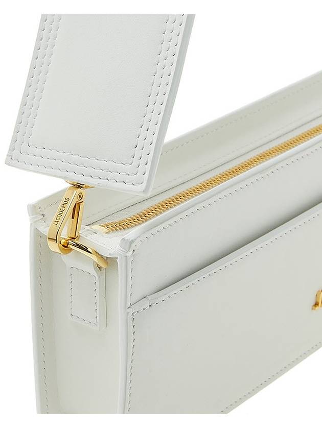 Le Siusio Chain Shoulder Bag White - JACQUEMUS - BALAAN.