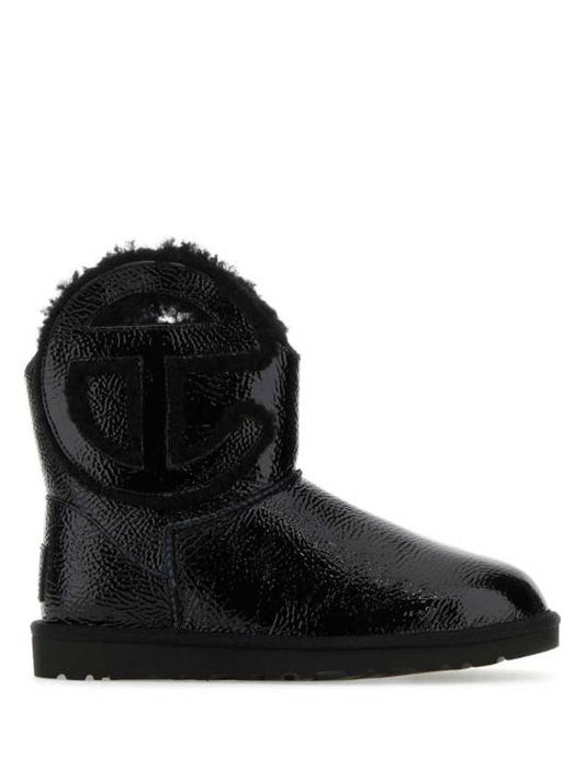 Logo Mini Crinkle Winter Boots Black - UGG - BALAAN 2