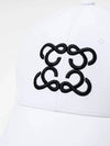 20 patterns volume embroidery ball cap WHITE - 20THHOLE - BALAAN 3